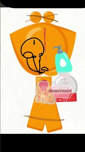 Emoji cat care! 🧡{baby emoji cat}#emojicat #flipaclip #animation
