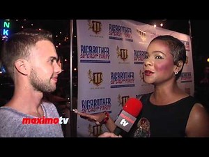 Lark Voorhies Interview "Big Brother 16" Finale Party Red Carpet
