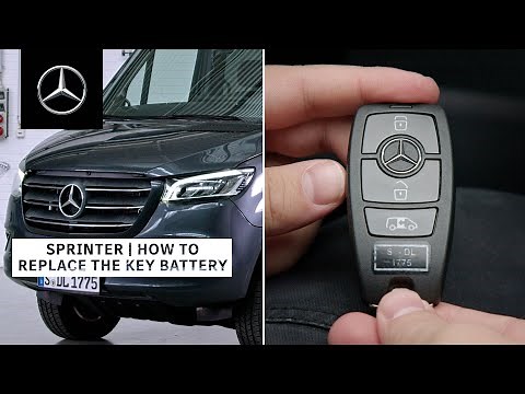 Mercedes-Benz Sprinter 2024 | How To Replace The Key Battery