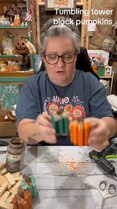 13 reactions | DIY tumbling tower pumpkins Part 14 | Susie’s Simply Handmade | Facebook