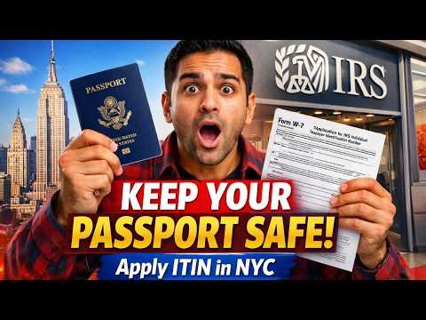 How to Apply for ITIN in New York Without Mailing Your Passport | NYC Acceptance Centers