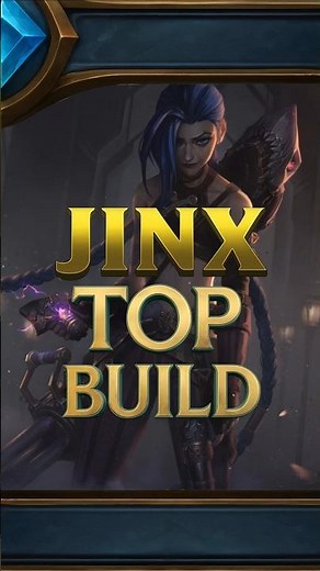 Jinx TOP BUILD League of Legends #lolshorts #season2025 #leagueoflegends #lolguide