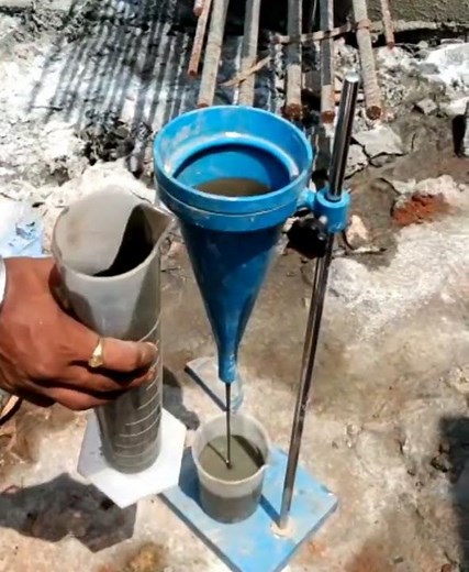 MIX FLOW BILITY TEST AS PER ASTM C939