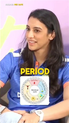 Menstrual Hygiene of Smriti Mandhana. #smritimandhana #womenscricket #cricketlover