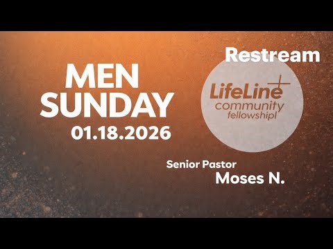 Men Sunday Service - Pst Moses N