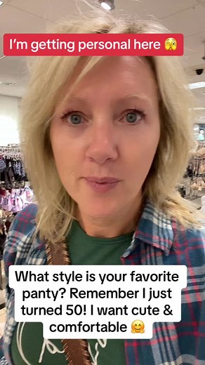 I went through my panty drawer and I started throwing out my little panties that were really cute but not very comfortable, so now I have to get more. I came shopping just a few days ago and I did get two packs of three so I got six now I need a little bit more. I did try the jockey brand I had them on right now they’re super comfortable too. I told my husband this morning when I was standing there in front of me with my little panties and bra on I told him that I am no longer going for cute and