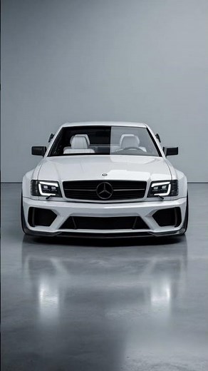 Mercedes 560 SEC AMG - The Diamond White Fighter-Jet Spec ✈️