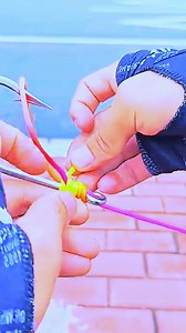 easy way to install a fishing hook | SL.Creative