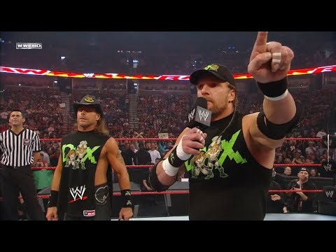 DX vs The Miz & John Morrison - Raw November 3 2008 (1/2)