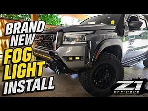 Nissan Frontier Fog Light Upgrade From Z1 Off-Road
