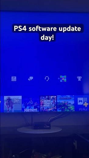 PS4 pro software update day￼