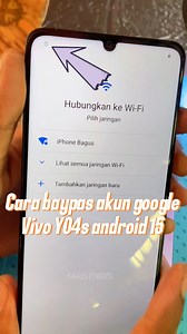 Cara baypas akun google Vivo Y04s android 15 security pacth 2025. #servicehp #vivo #pemula | Bagus Pangesttu