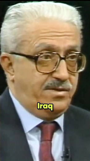 This 1997 Interview With Tariq Aziz Hits Hard After 2003😱