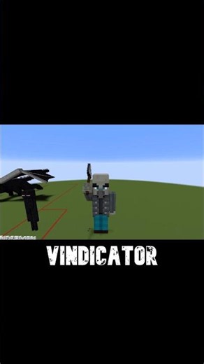 I Built a MASSIVE Vindicator Statue in Minecraft 🪓 #minecraft #minecraftshorts #shorts