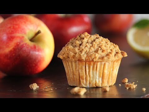 Apple Crumble Muffins Recipe | Streusel | How Tasty Channel