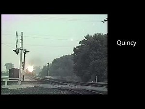 Conrail at Marion and Quincy, Ohio (1987)