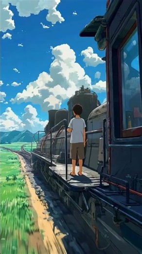 The Last Stop🛑🚆#train #anime #ai #fyp #trending #shortvideo #shorts #viral #music #youtube#subscribe