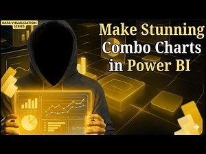 How to Create a Combined Chart in Power BI | Power BI Combo Chart Tutorial