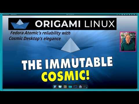 💥 Origami Linux with the Cosmic Desktop - A First Look!