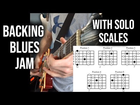10 Minute Blues Backing Track in E – Minor Pentatonic & Blues Scale 🎸