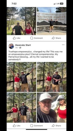 Eternal companionship. This is me on truehope empower plus supplements … I wanted to be somebody!!!