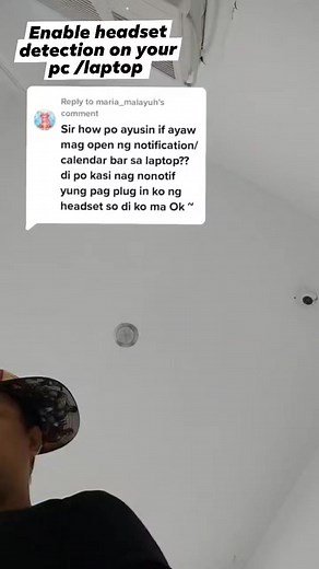 Enable headset detection on your pc laptop #fyp #pcrepair #technology #windows #TechTips #laptoprepair | John Technology
