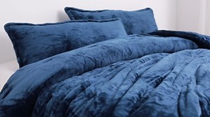 Byourbed Coma Inducer Oversized King Comforter Set - Me Sooo Comfy - Nightfall Navy
