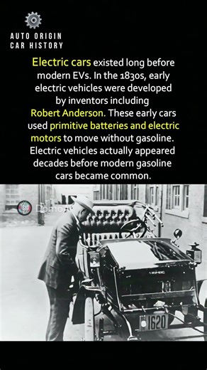 Electric Cars Existed in the 1800s | AutoOrigin