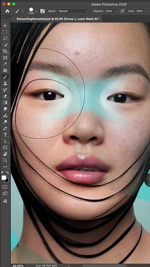 Did I Retouch Too Much? #beautyretouching #retouching #photoshop