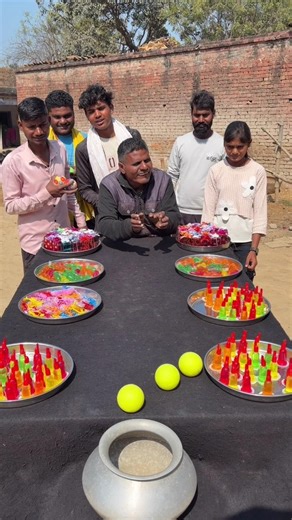 Best Friend Challenge: Handi & Jelly Edition 🏆 plastic Ball Roll: Can Jelly survive? 🔴 #shorts