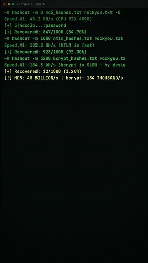 My GPU Cracks 100 Billion Hashes Per Second (Hashcat)