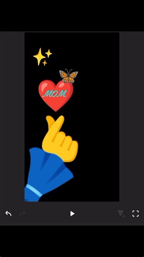 How to Create an Aesthetic "MOM" Emoji Logo 🦋❤️ | Emoji Art Tutorial