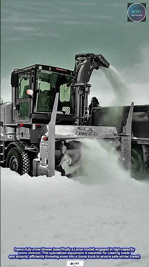 Precision & Innovation: Larue Heavy-Duty Snow Blower for Rapid Highway Snow Removal