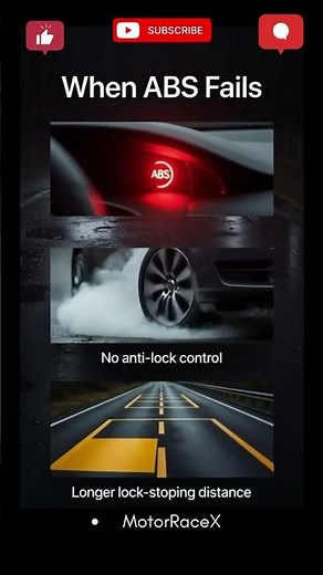 ABS Failure Explained, How It Affects Vehicle Control #car #technology