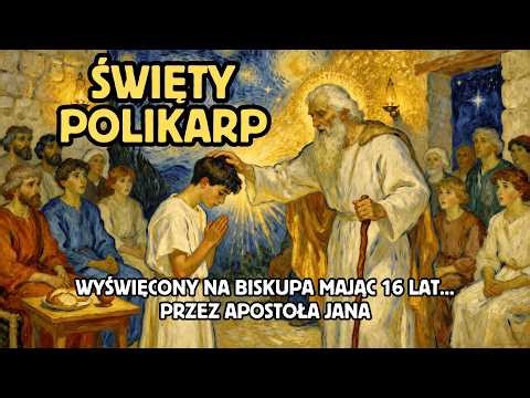 23 Lutego - Święty Polikarp: Wyświęcony na Biskupa w Wieku 16 Lat przez Apostoła Jana