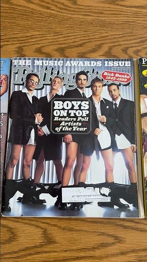 Backstreet Boys Vintage Rolling Stone Magazine Covers ❤️ #backstreetboys #collection #magazine