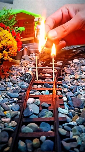 🚂 Train vs Iron Plank and Fire Stick ‼️#shortvideo