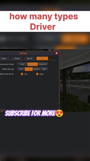 Cara Setting Gear BUSSID 😲 Manual, Auto & + / – Gear Tutoriall #shorts #bussid