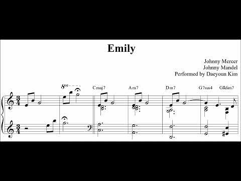 [Ballad Jazz Piano] Emily (sheet music)