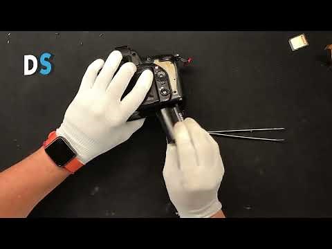 How to repair Nikon DSLR camera D750 -NO LCD (defective flex board)