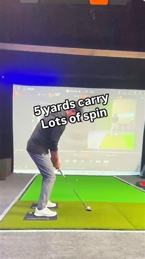 Athletic Motion Golf | 5-yard carry. ~lots of spin A true specialty short-game shot. Here’s another one to add to your bag of tricks (if the lie allows it, of... | Instagram