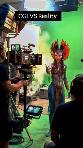 Avatar Movie Making: CGI vs Reality! 📽️