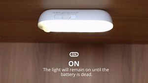 Lyridz Rechargeable Night Light with Motion Sensor, 1500mAh Battery Operated Nightlights, Stick-on LED Closet Light, 1-80LM Dimmable Brightness for Bathroom, Kitchen, Stairs, Hallway, 3 Packs