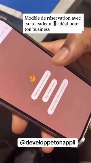J’améliore l’organisation des pros de la beauté. ✨ Offrez à votre activité beauté une application à la hauteur de votre talent ✨ Dans un secteur où l’image, l’excellence et l’expérience client sont essentielles, disposer de sa propre application mobile n’est plus un luxe, mais un véritable levier de croissance. J’accompagne les professionnels de la beauté dans la création d’applications mobiles sur mesure, pensées pour simplifier leur quotidien, valoriser leur image et optimiser leur organisatio