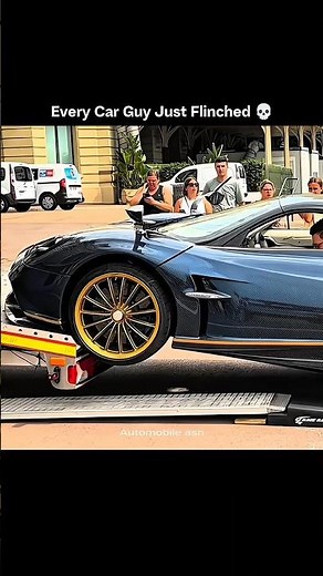 Loading A Pagani Shouldn't Be This Stressful 😬
