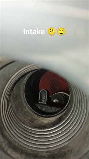 The Whistler's startup inside the intake