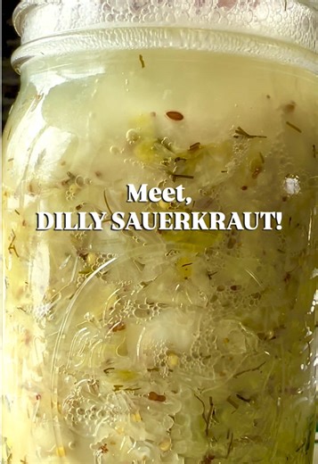 Delicious Dill Pickle Sauerkraut Recipe
