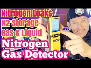 The Best Nitrogen Gas Detector (for N2 Leaks)