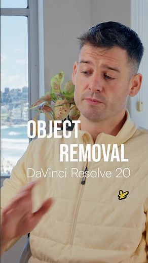 How to REMOVE Objects from Video | DaVinci Resolve 20 #davinciresolve #videoediting #videotutorial