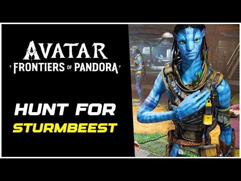 Avatar Frontiers of Pandora Hunt for Sturmbeest (Eywa's Blessing Quest)